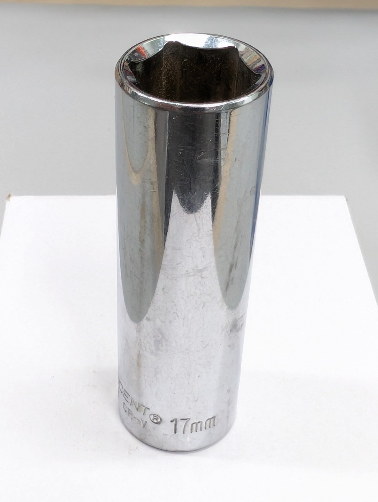 Crescent Socket 17mm Metric Deep 6 Point 2/8" Drive CDSS76