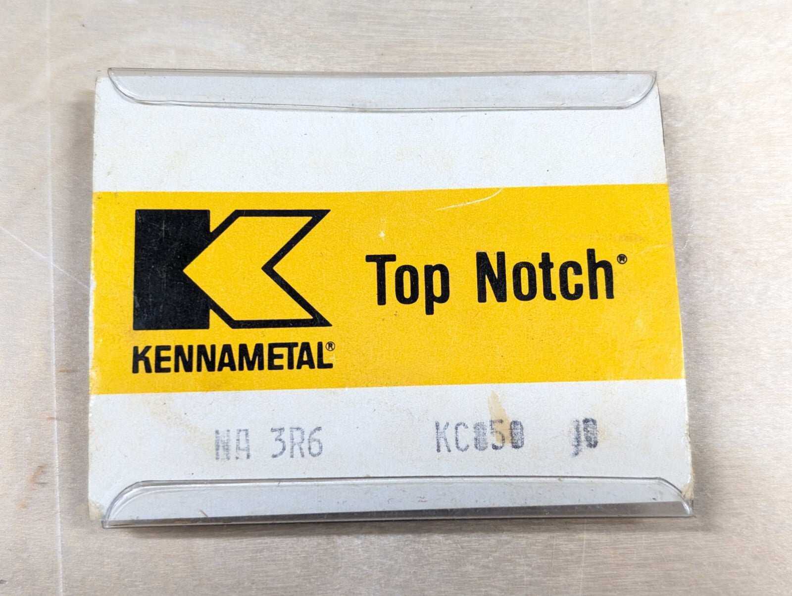 5 Kennametal 1113799 NA3R6 Size 3 Top Notch KC850 NOS Carbide Inserts