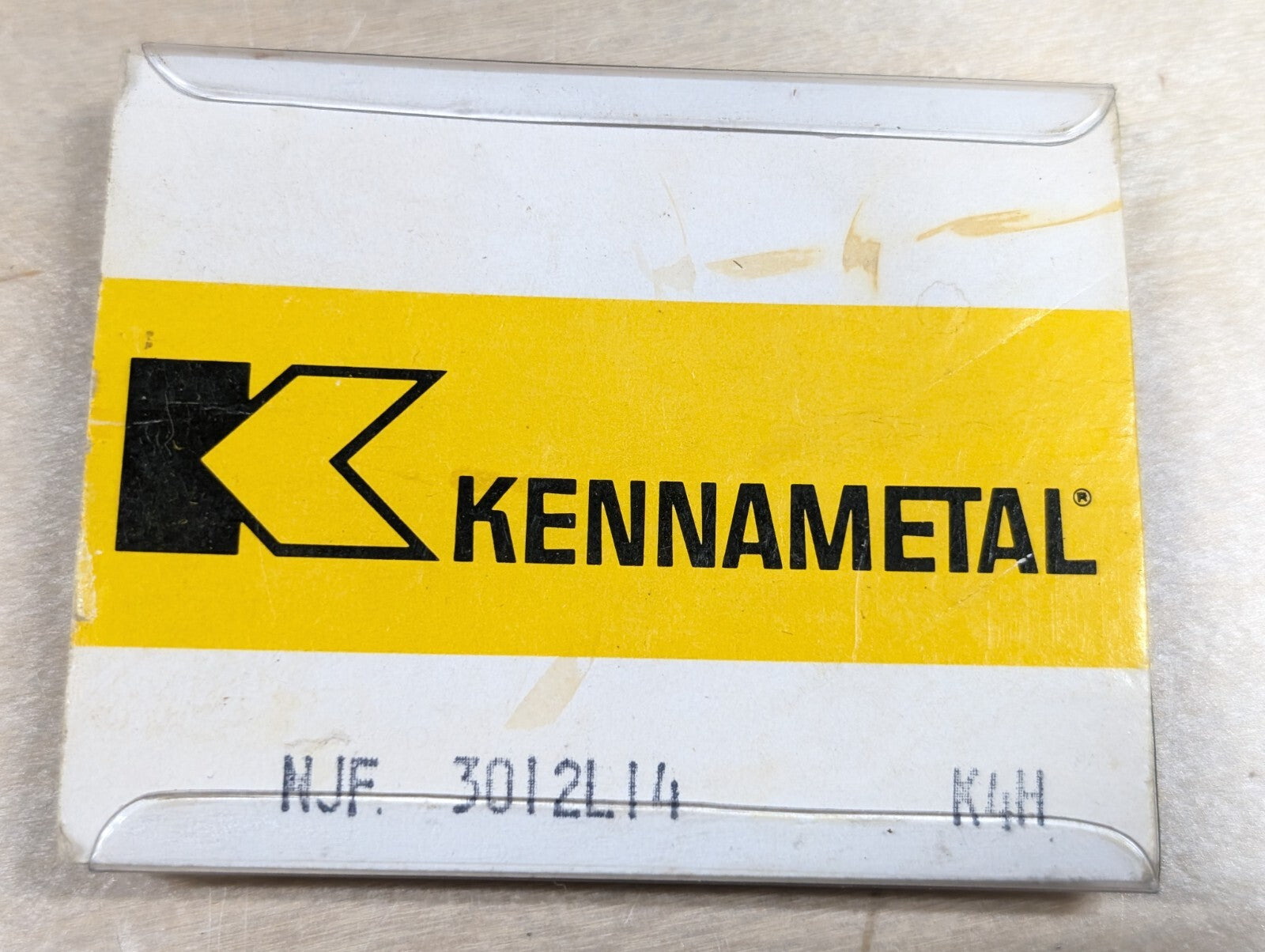 2 Kennametal NJF 3012L14 K4H NOS Carbide Threading Inserts 