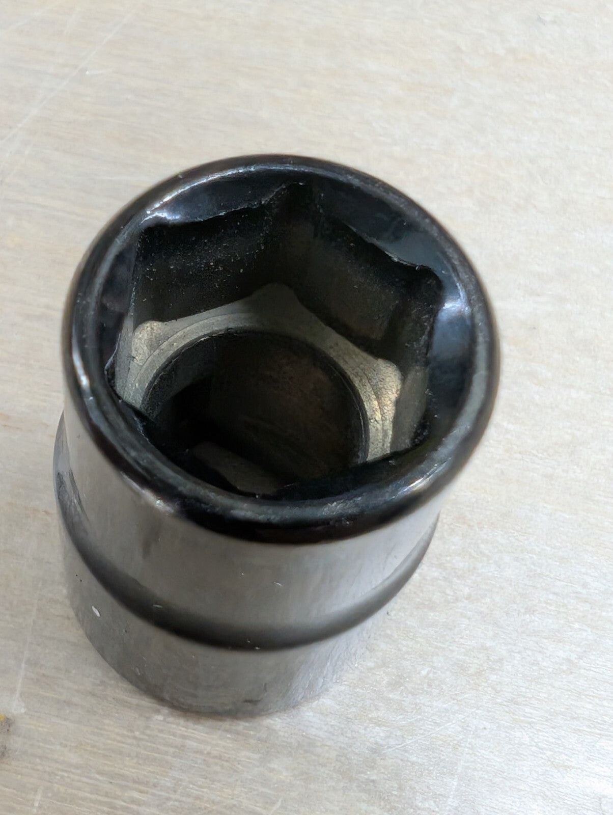 Husky Pro Black Chrome Socket 11mm Metric 22511P Shallow 6 Point 3/8" Drive