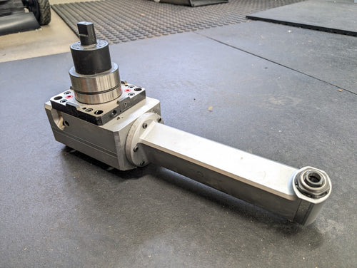 Alberti T90-1.5 Parallel Offset Angle Head R=250 Smart Change ER16 CNC Milling