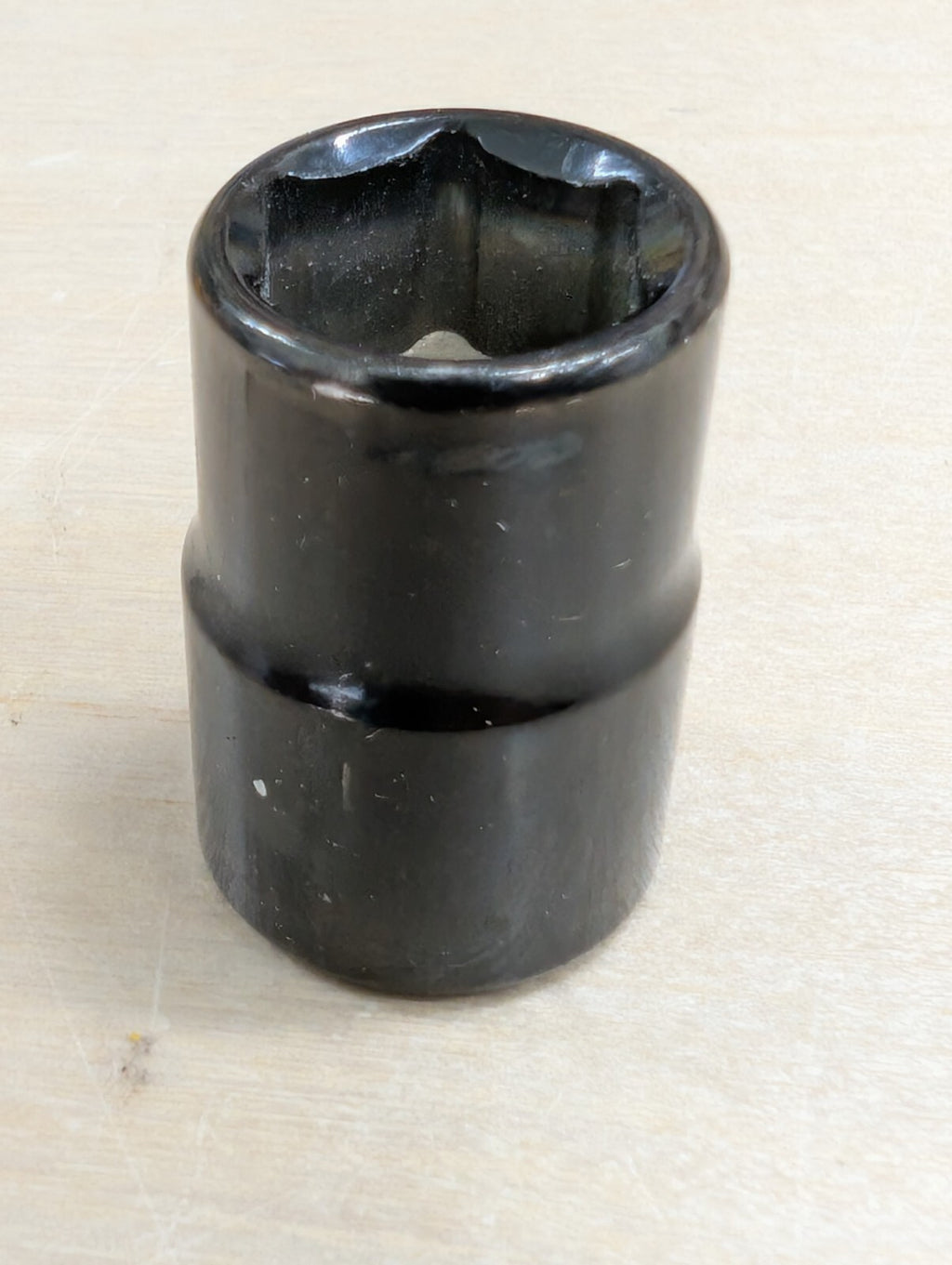 Husky Pro Black Chrome Socket 11mm Metric 22511P Shallow 6 Point 3/8" Drive