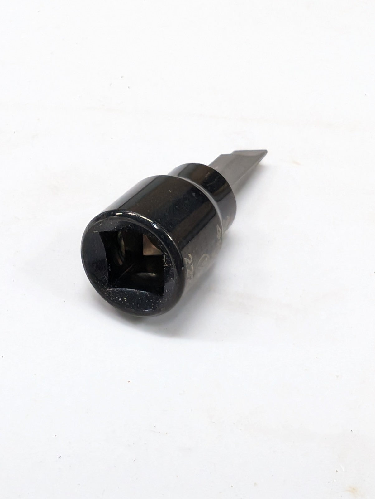 Husky Pro Black Chrome Socket 9/32" Wide 3/8" Drive Flat Screwdriver Bit 22254P