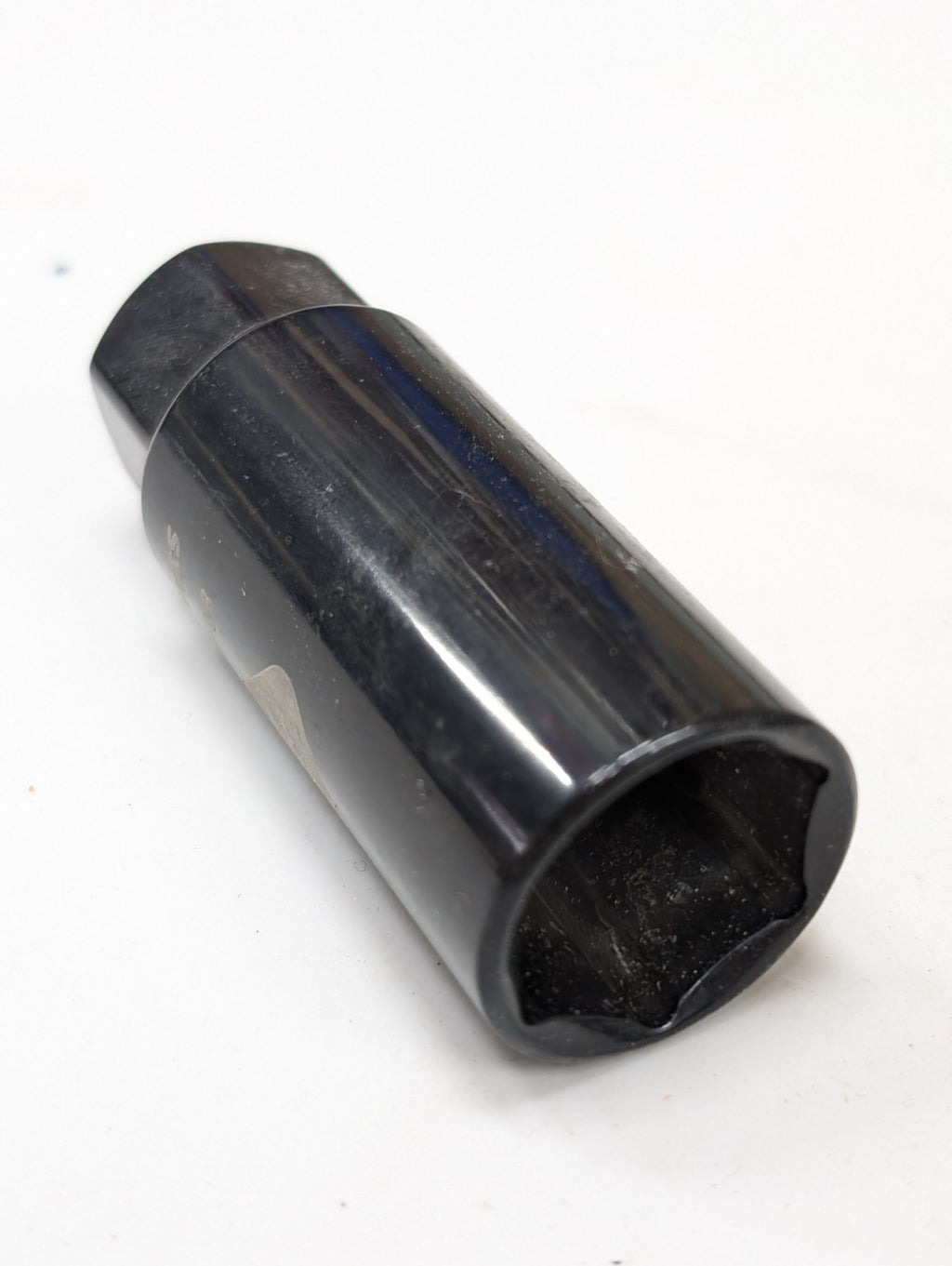 Stanley Black Chrome 13/16" Spark Plug 3/8" Drive Deep Socket 86-381B Laser