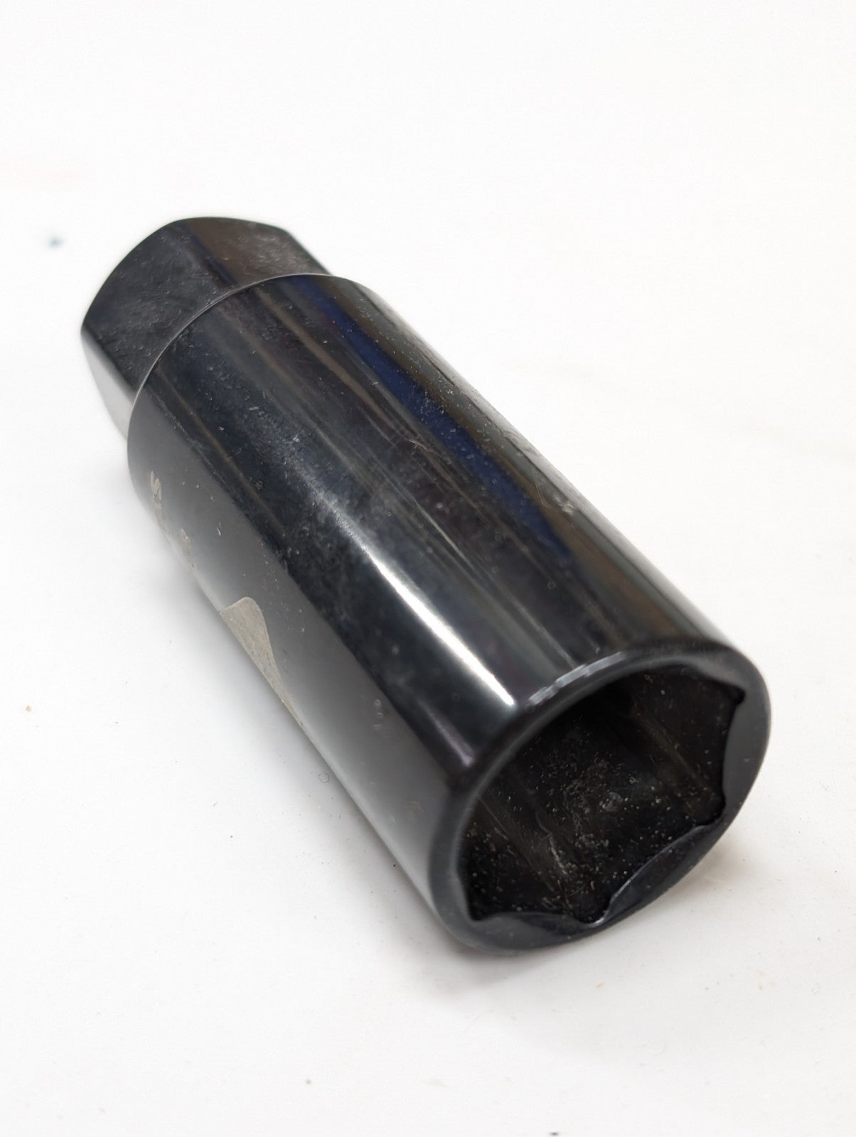 Stanley Black Chrome 13/16" Spark Plug 3/8" Drive Deep Socket 86-381B Laser