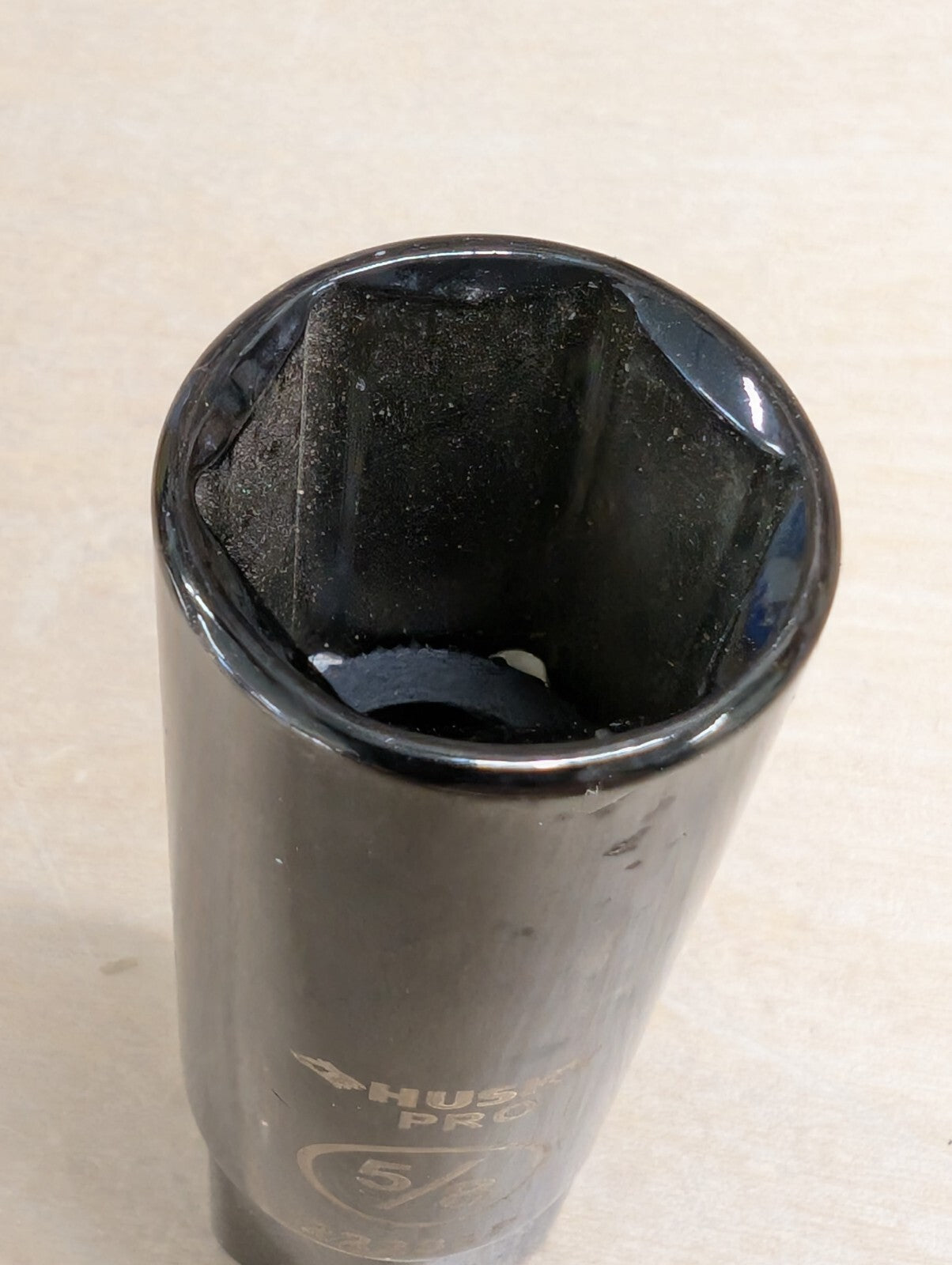 Husky Pro Black Chrome Spark Plug Socket 5/8" SAE22234P 3/8" Drive 