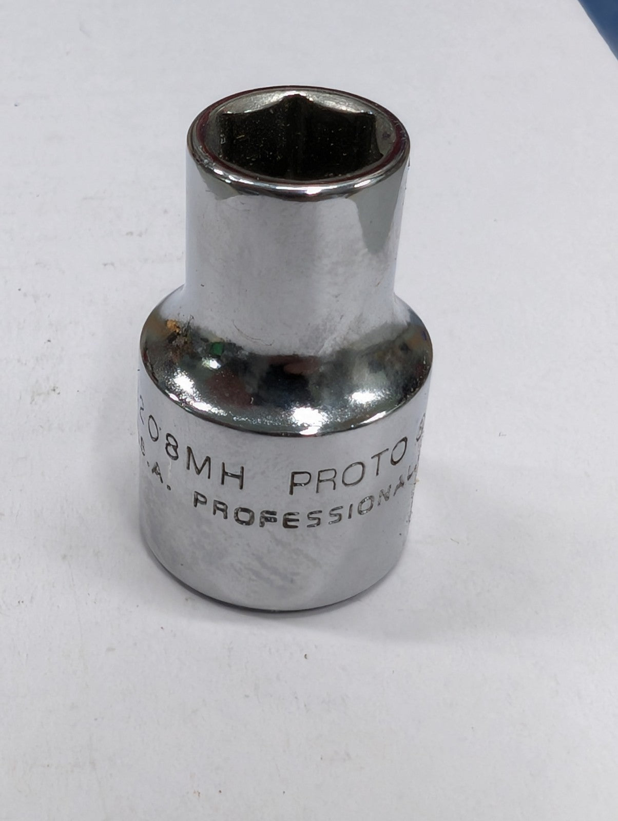 Proto USA Socket 8mm Metric Shallow 6 Point 1/4" Drive 5208MH