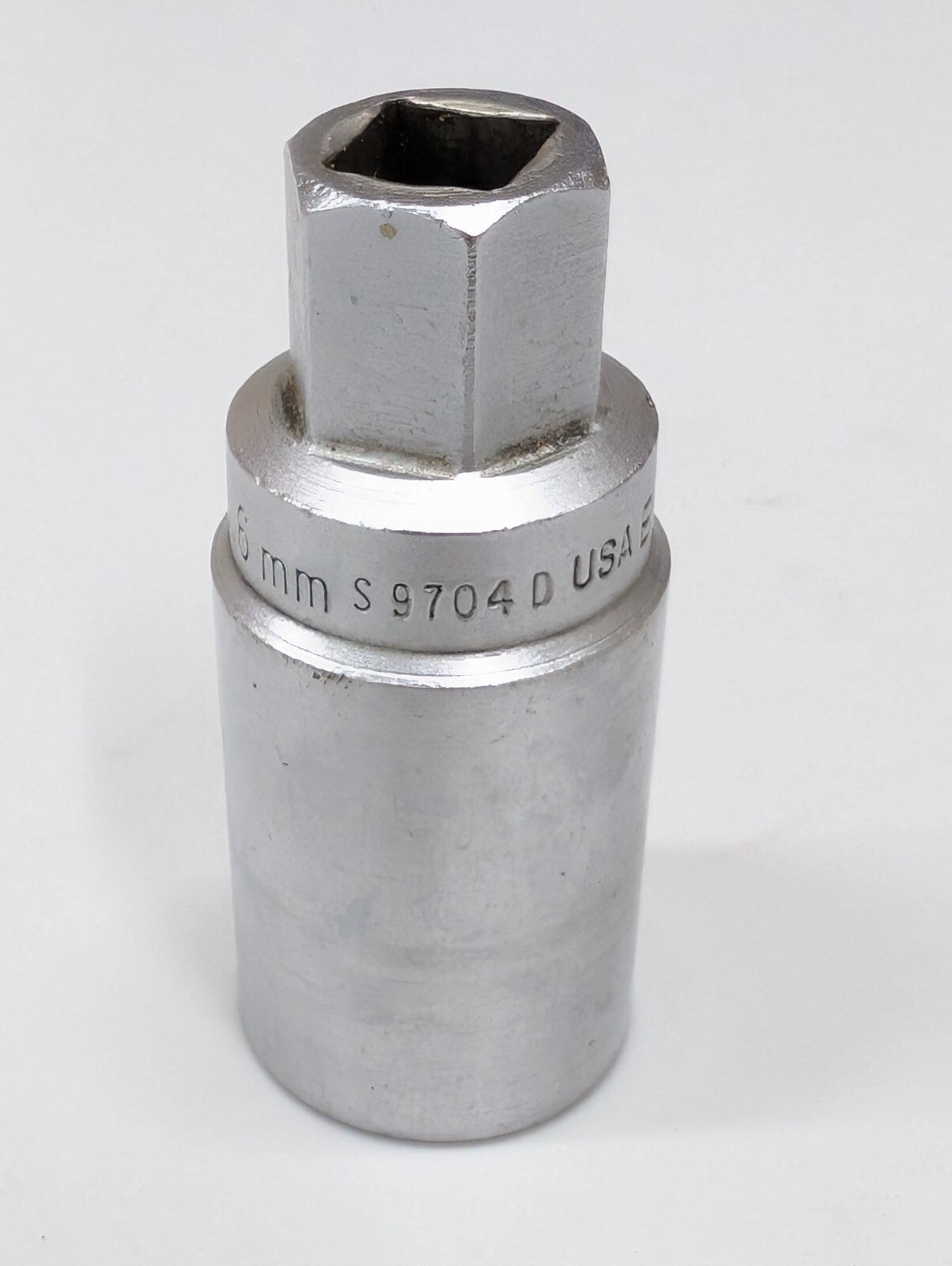 Snap-On Tools USA 1/2" Drive SAE  13/16" Deep 6Pt Spark Plug Socket S9704D