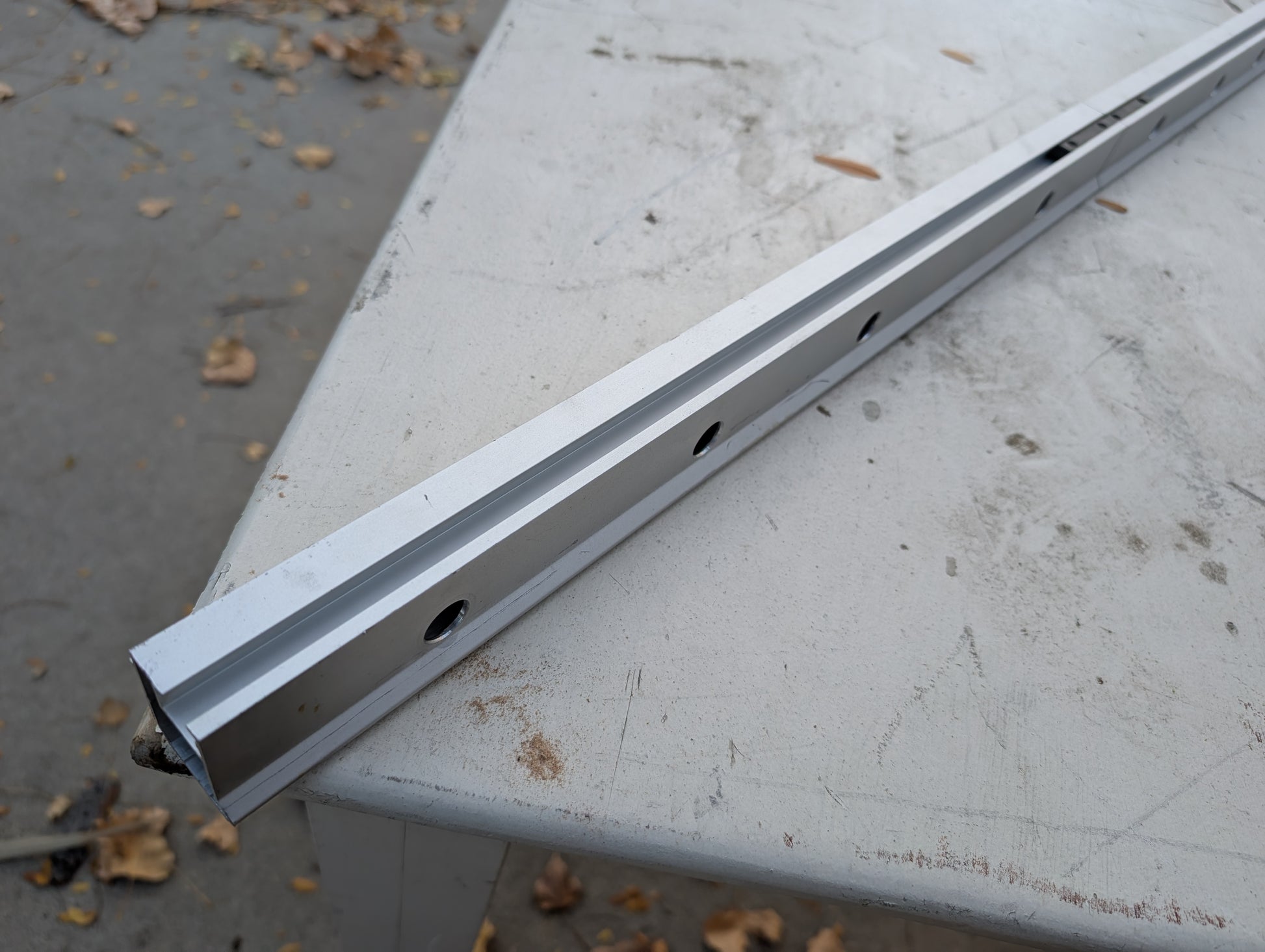 Ridgid R4512 Table Saw Rip Fence Rear Rail