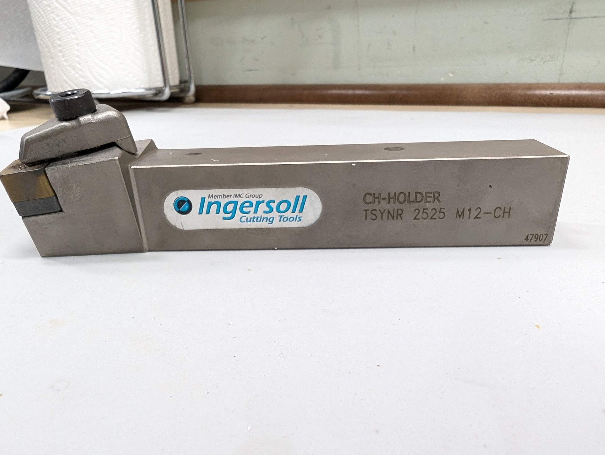 Ingersoll TSYNR 2525 M12-CH Lathe Tool Holder for Turning Inserts – 25x25mm Shank