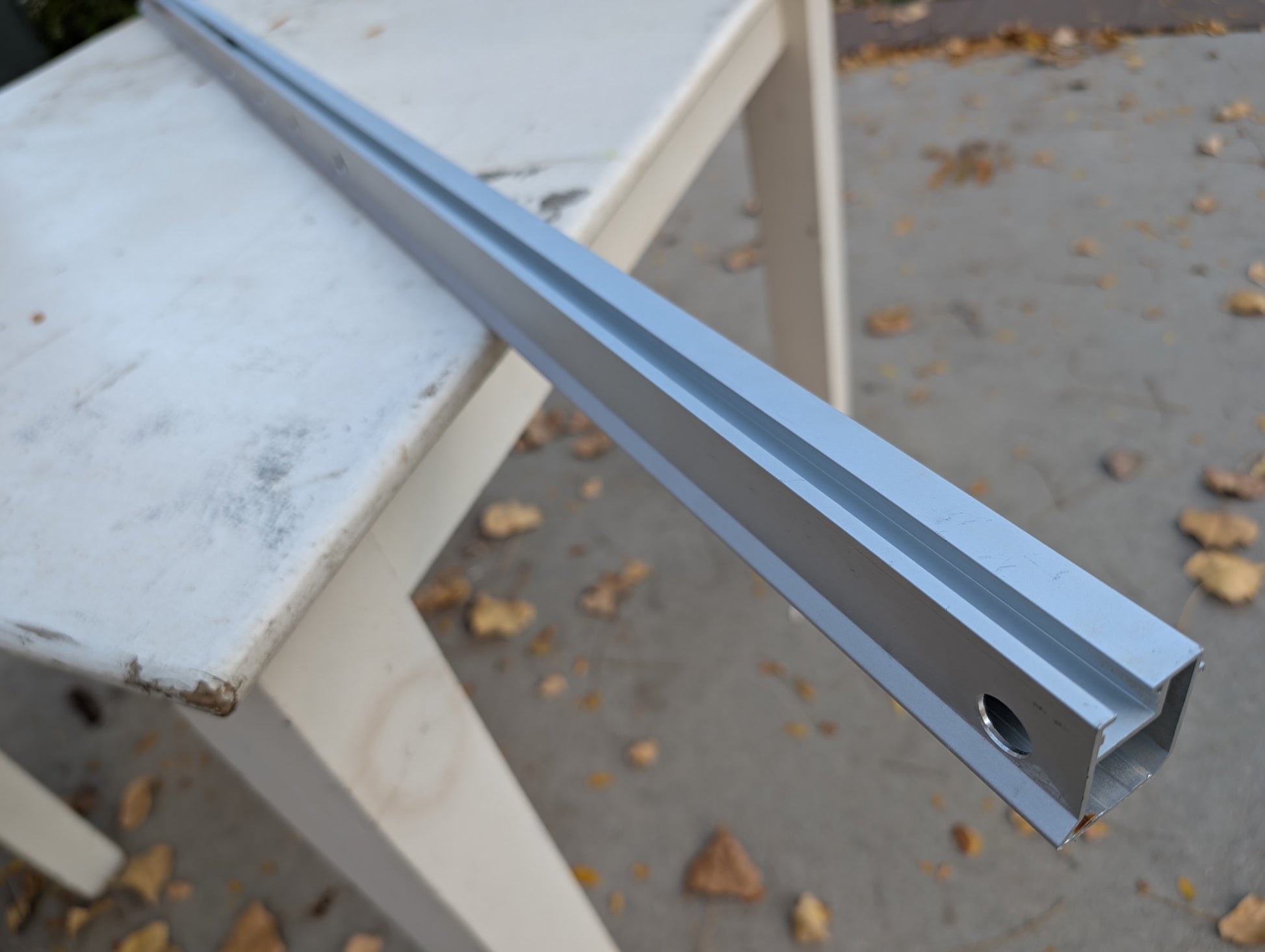 Ridgid R4512 Table Saw Rip Fence Rear Rail