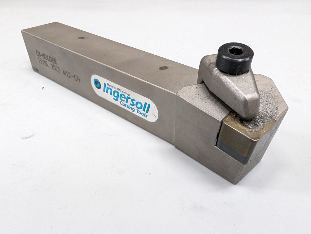 Ingersoll TSYNL 2525 M12-CH Lathe Tool Holder for Negative Inserts – 25x25mm