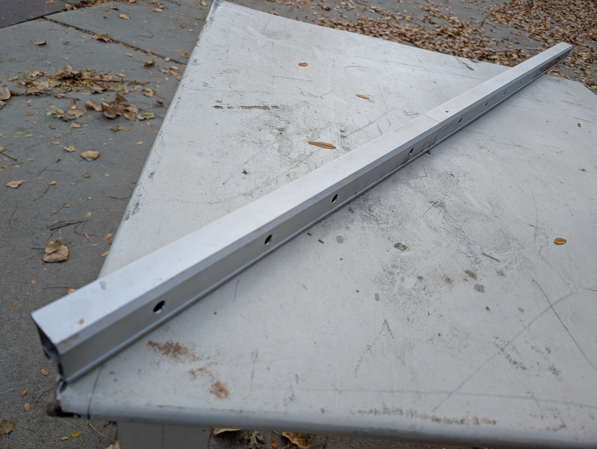 Ridgid R4512 Table Saw Rip Fence Rear Rail