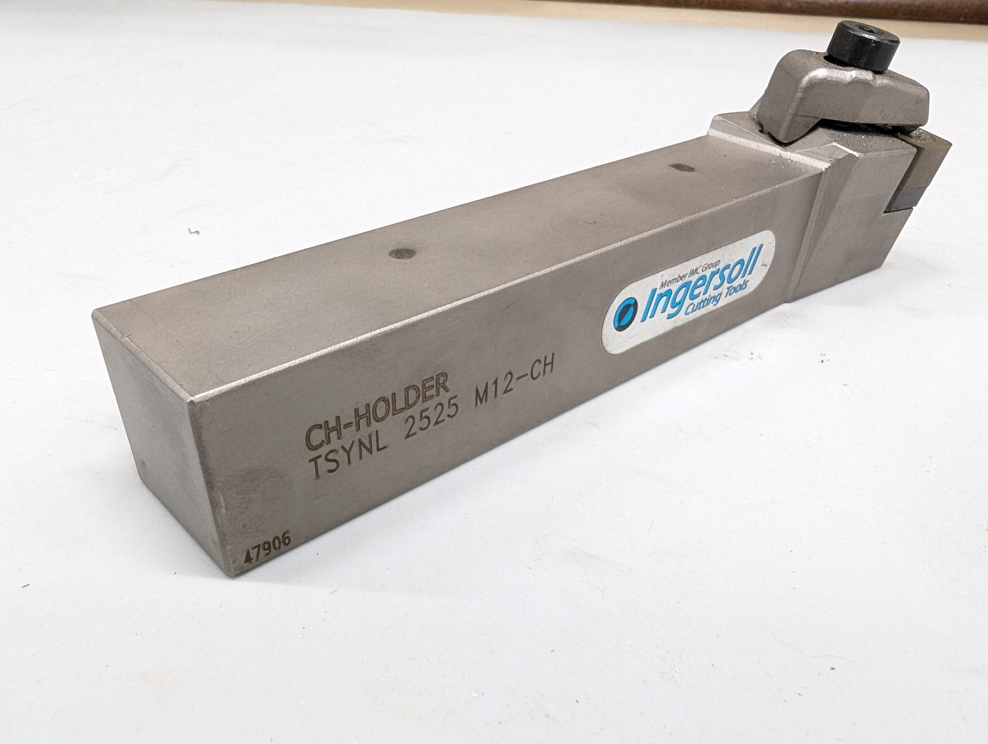 Ingersoll TSYNL 2525 M12-CH Lathe Tool Holder for Negative Inserts – 25x25mm