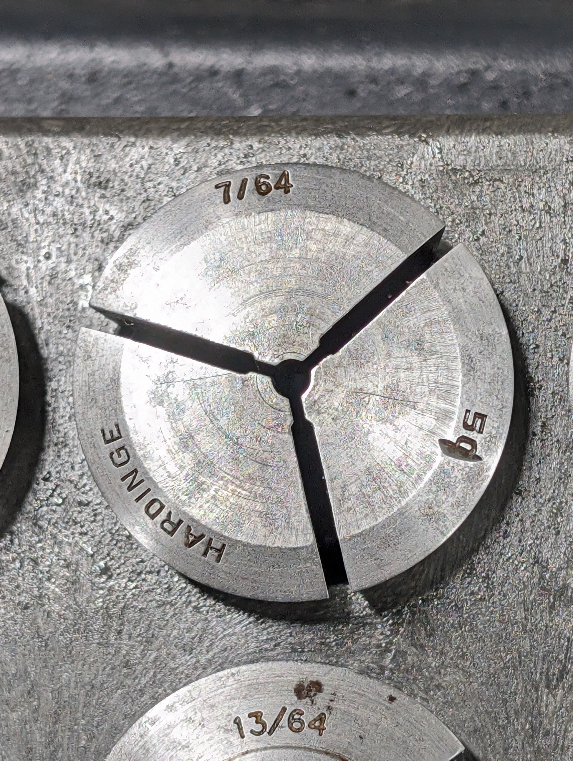 Choose 3 Hardinge 5C Collets any Size Buy More Save More Fractional Inch