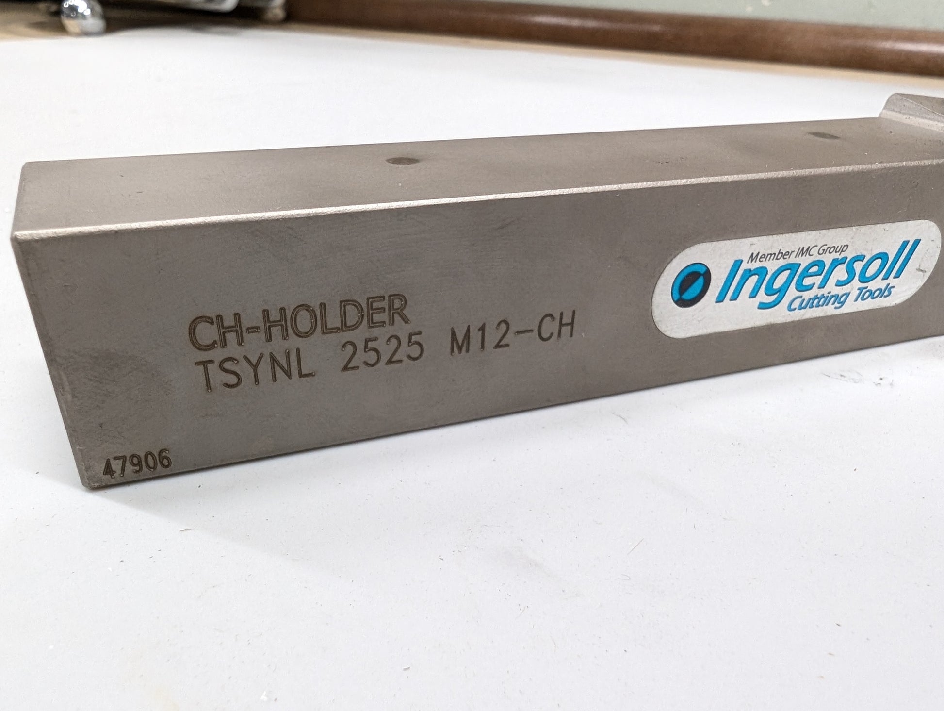 Ingersoll TSYNL 2525 M12-CH Lathe Tool Holder for Negative Inserts – 25x25mm