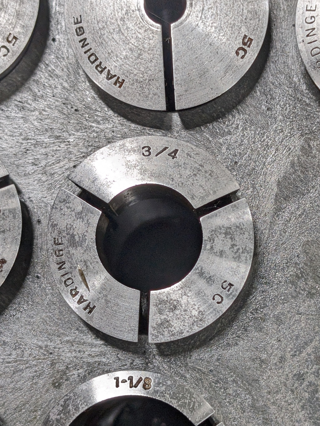 Choose 3 Hardinge 5C Collets any Size Buy More Save More Fractional Inch