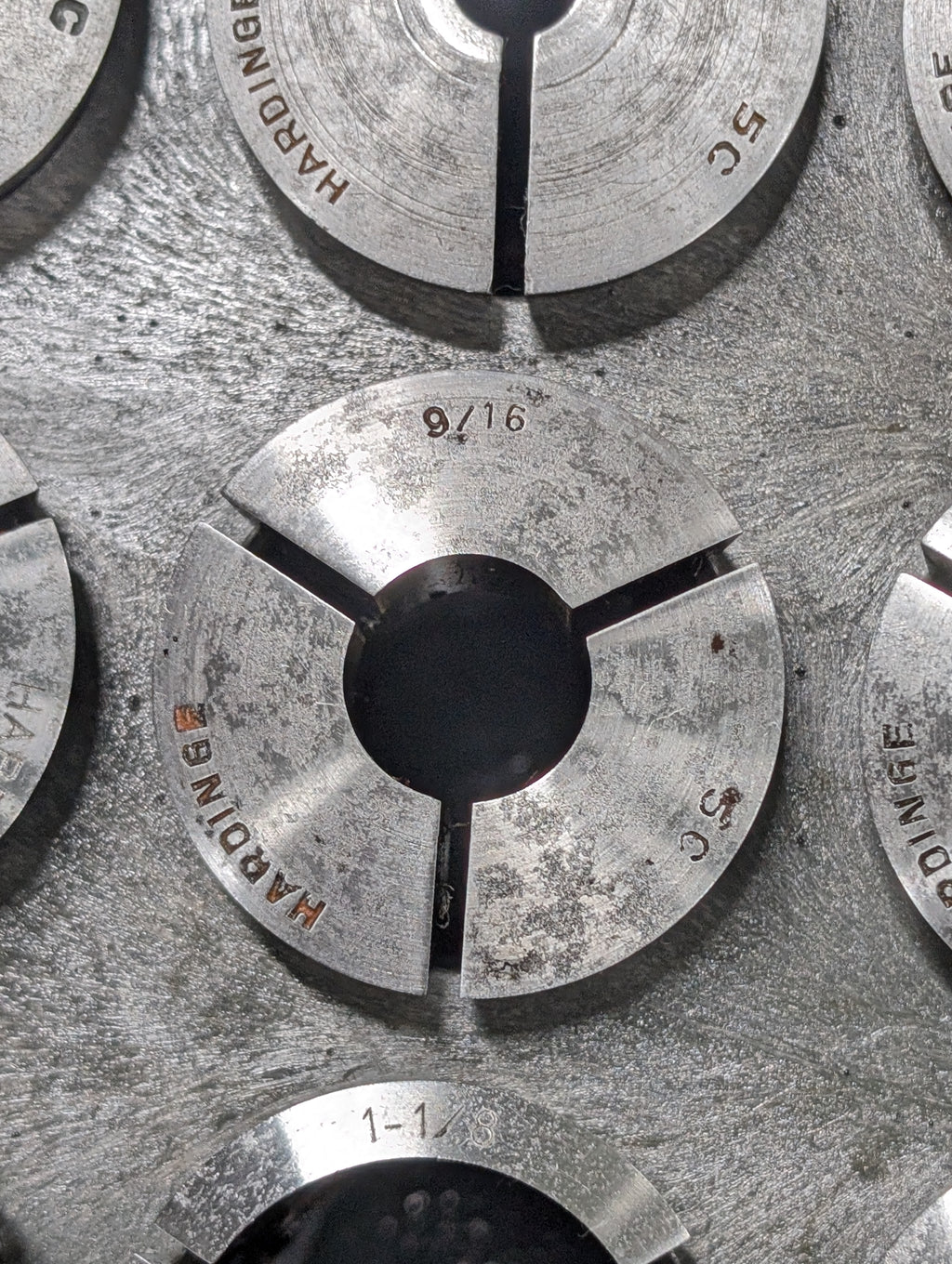 Choose 3 Hardinge 5C Collets any Size Buy More Save More Fractional Inch
