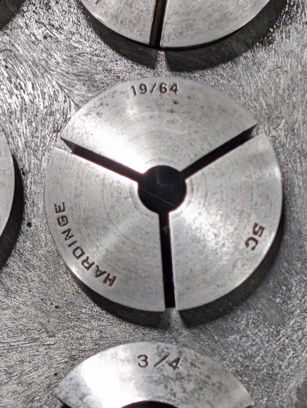 Choose 3 Hardinge 5C Collets any Size Buy More Save More Fractional Inch