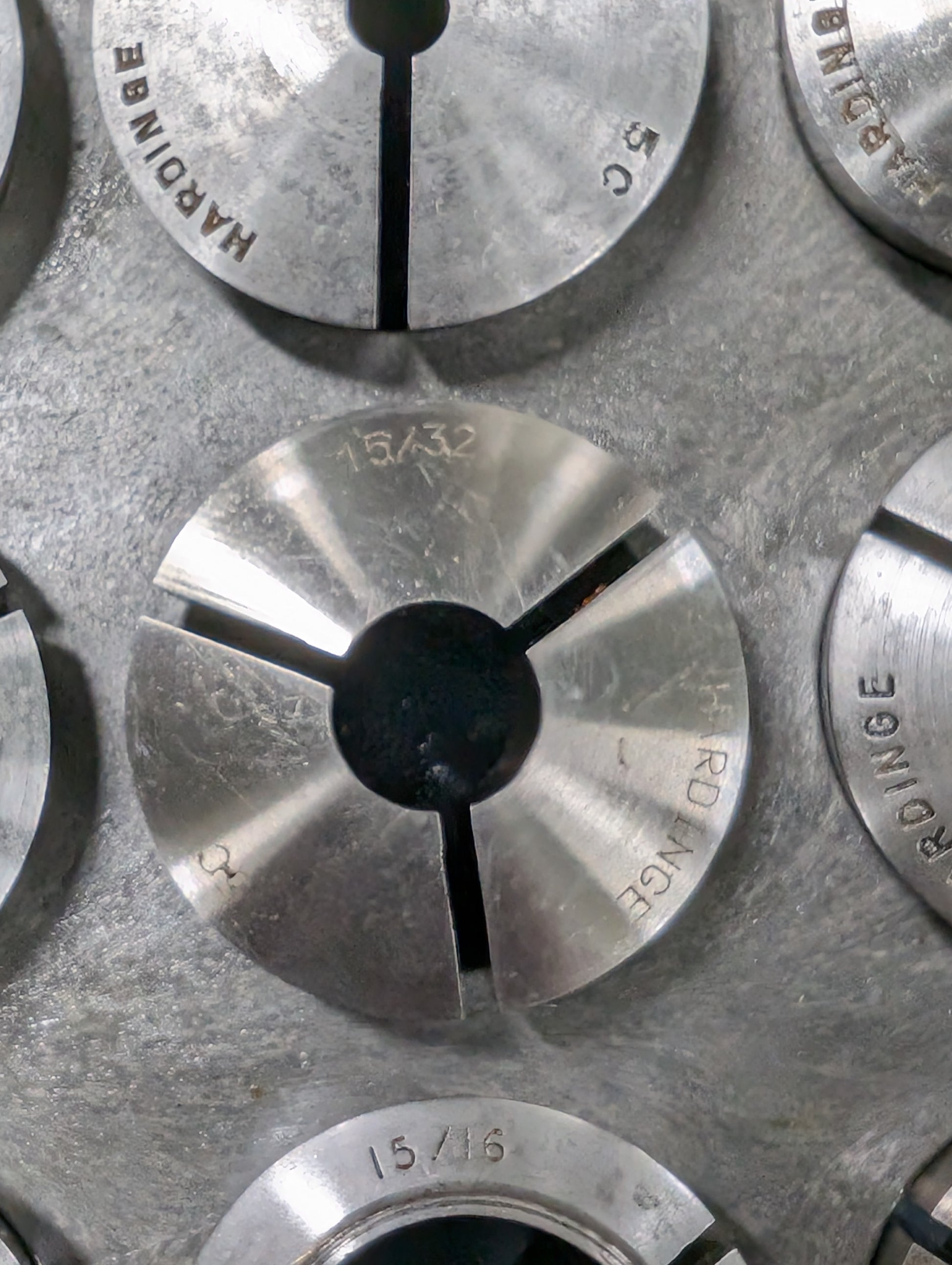 Choose 3 Hardinge 5C Collets any Size Buy More Save More Fractional Inch
