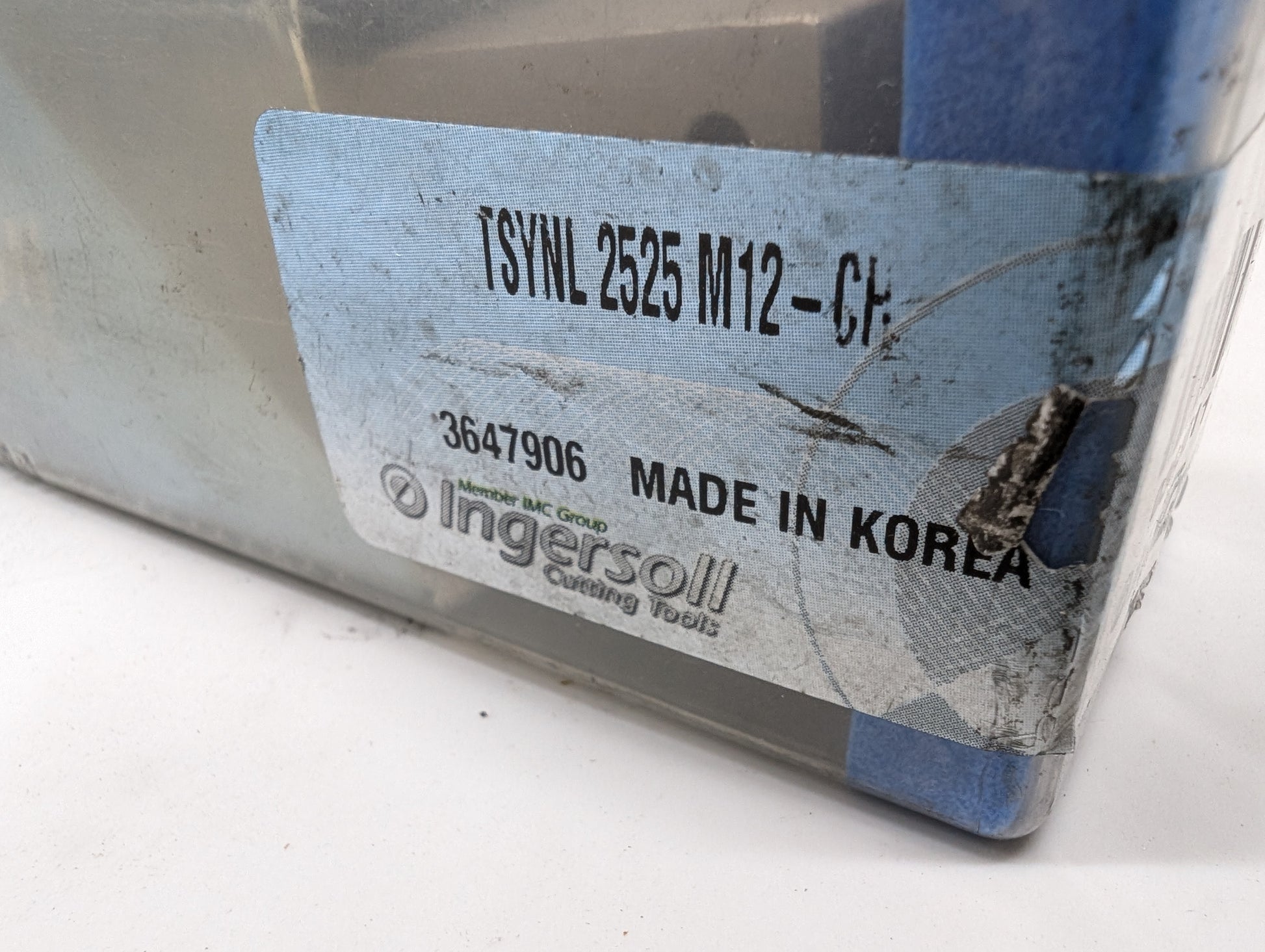 Ingersoll TSYNL 2525 M12-CH Lathe Tool Holder for Negative Inserts – 25x25mm