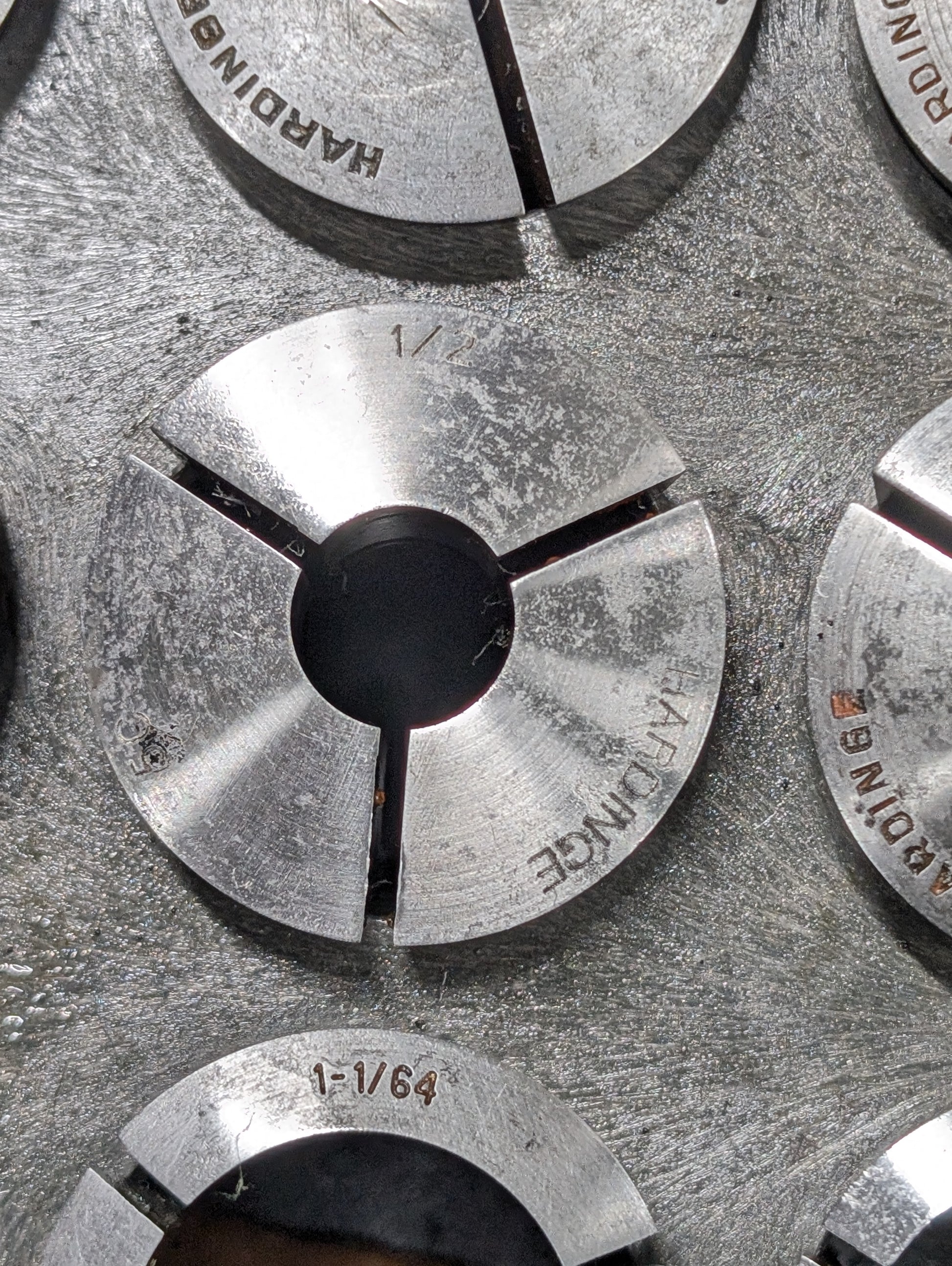 Choose 3 Hardinge 5C Collets any Size Buy More Save More Fractional Inch