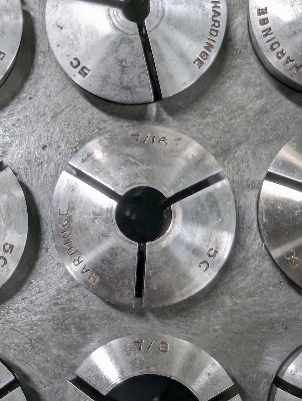 Choose 3 Hardinge 5C Collets any Size Buy More Save More Fractional Inch