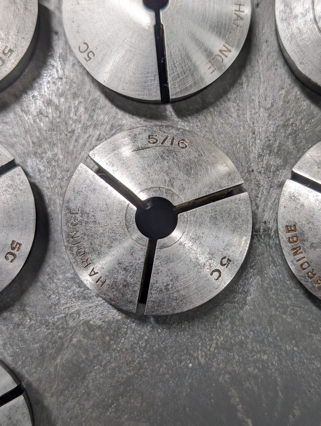 Choose 3 Hardinge 5C Collets any Size Buy More Save More Fractional Inch