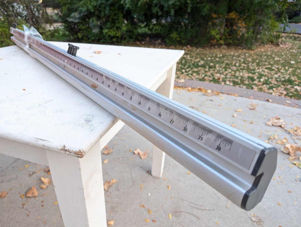 Ridgid R4512 Table Saw Rip Fence front Rail