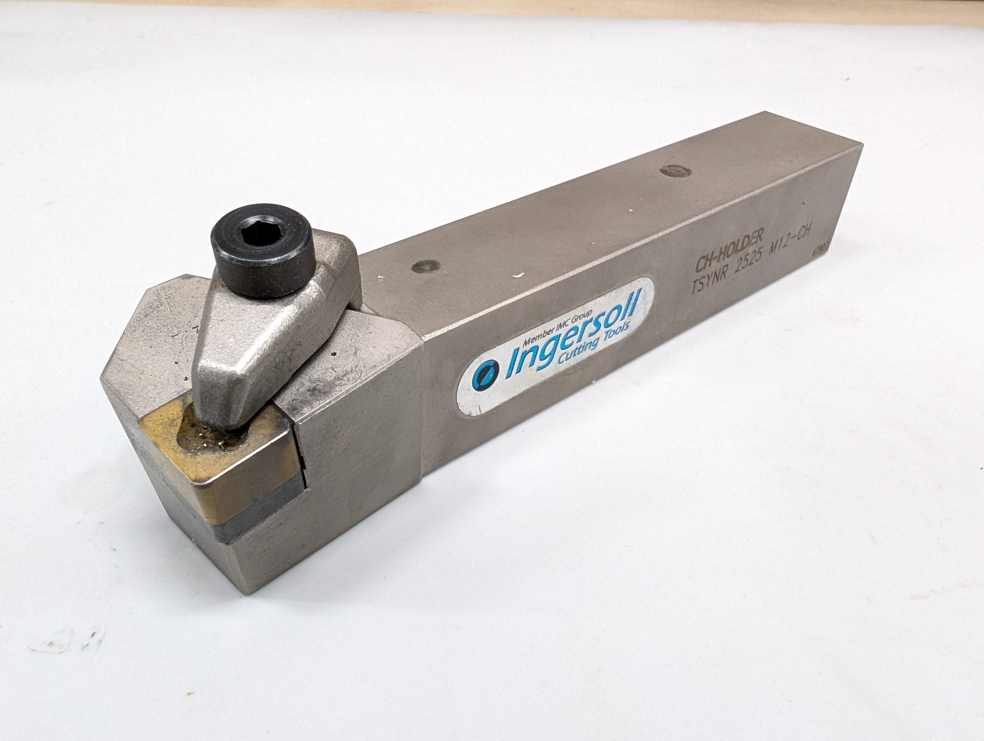Ingersoll TSYNR 2525 M12-CH Lathe Tool Holder for Turning Inserts – 25x25mm Shank