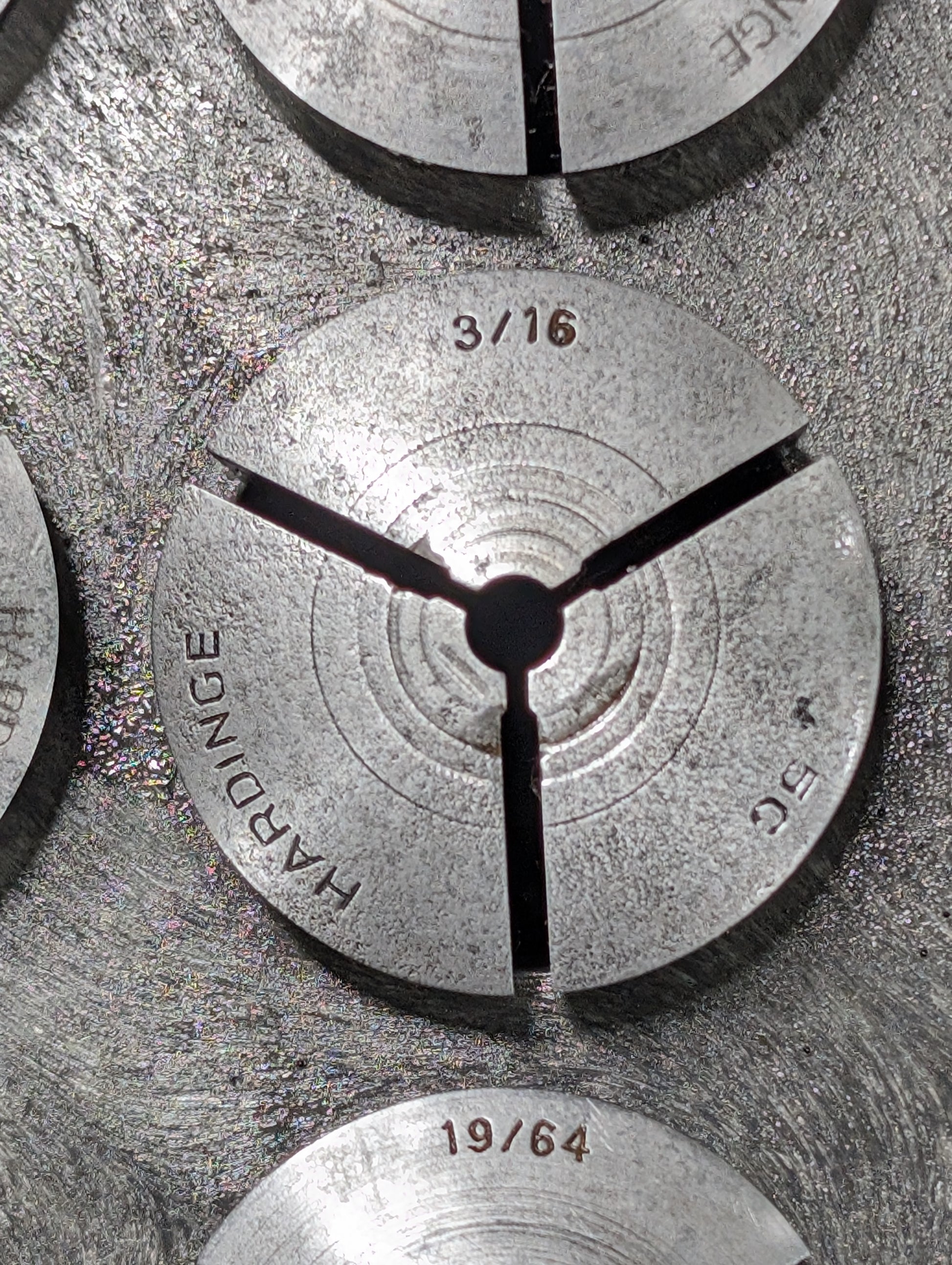 Choose 3 Hardinge 5C Collets any Size Buy More Save More Fractional Inch