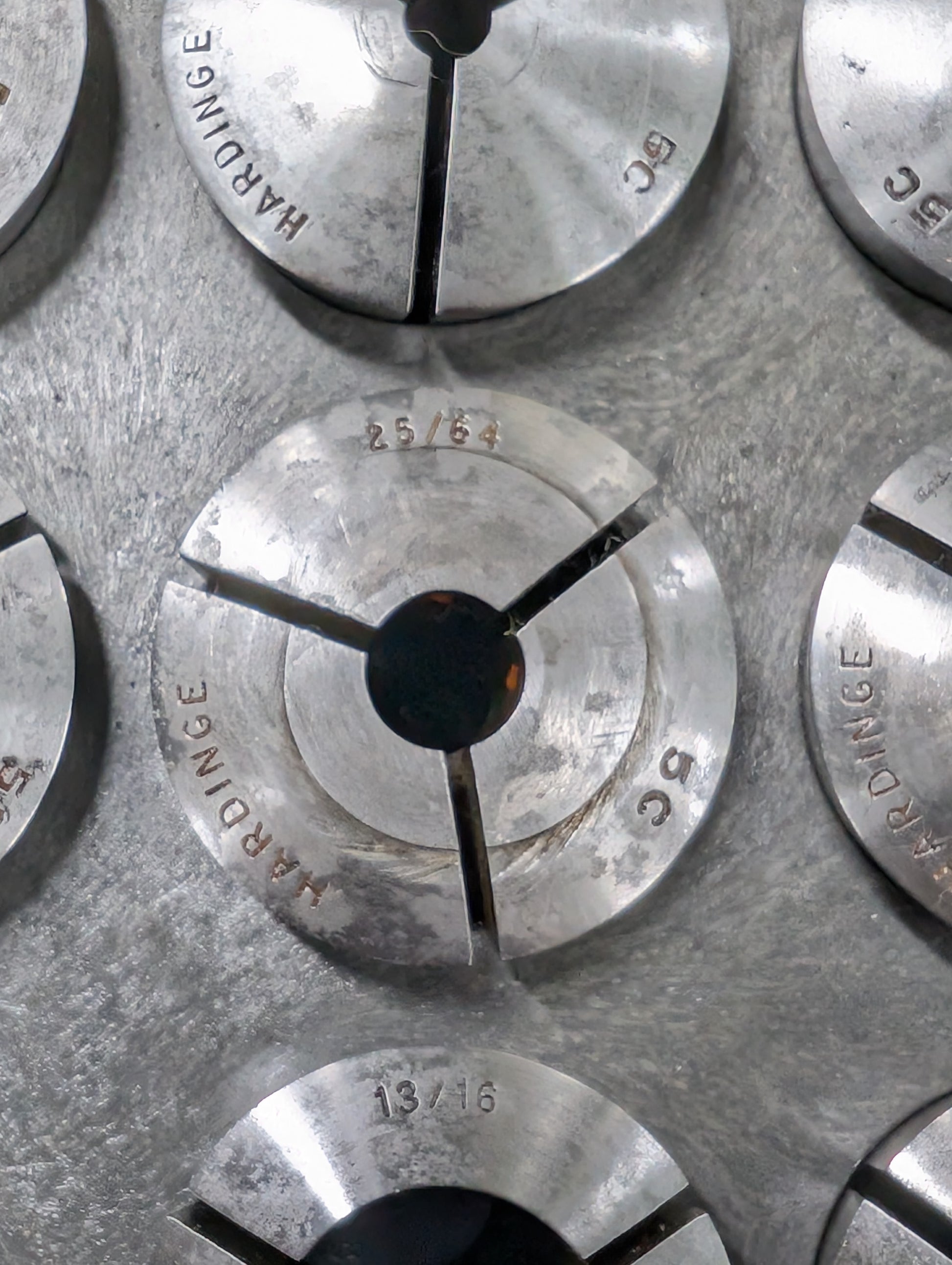 Choose 3 Hardinge 5C Collets any Size Buy More Save More Fractional Inch