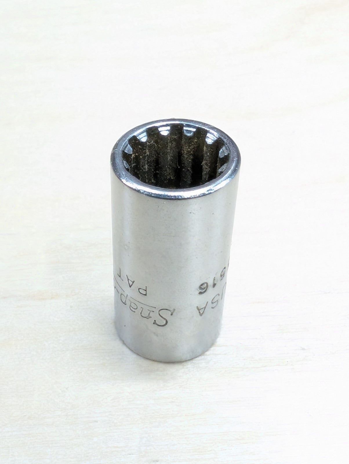 Snap-On Tools USA 1/4" Drive SAE #9 9/32" Shallow SPLINE Socket TES9