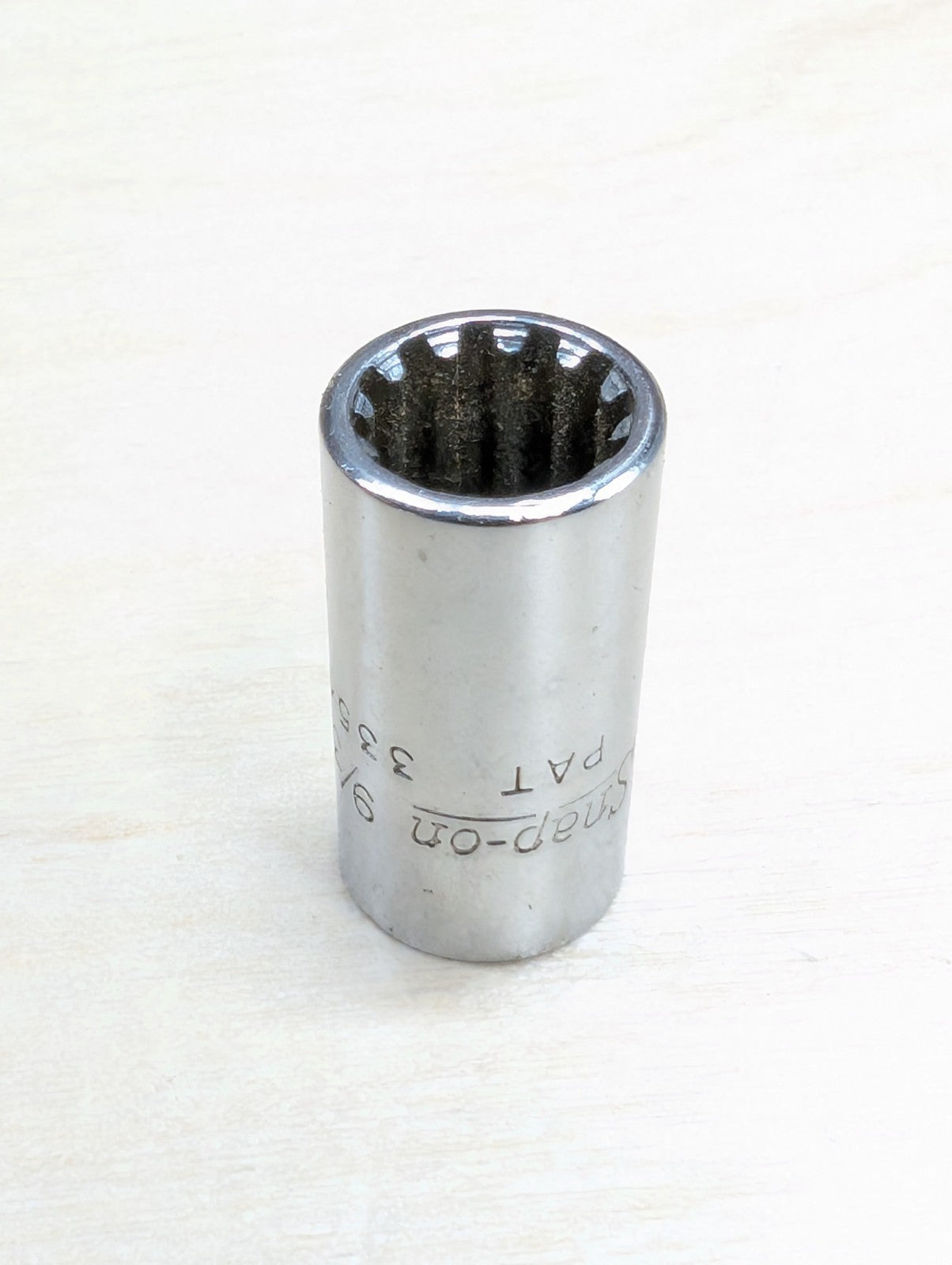 Snap-On Tools USA 1/4" Drive SAE #9 9/32" Shallow SPLINE Socket TES9