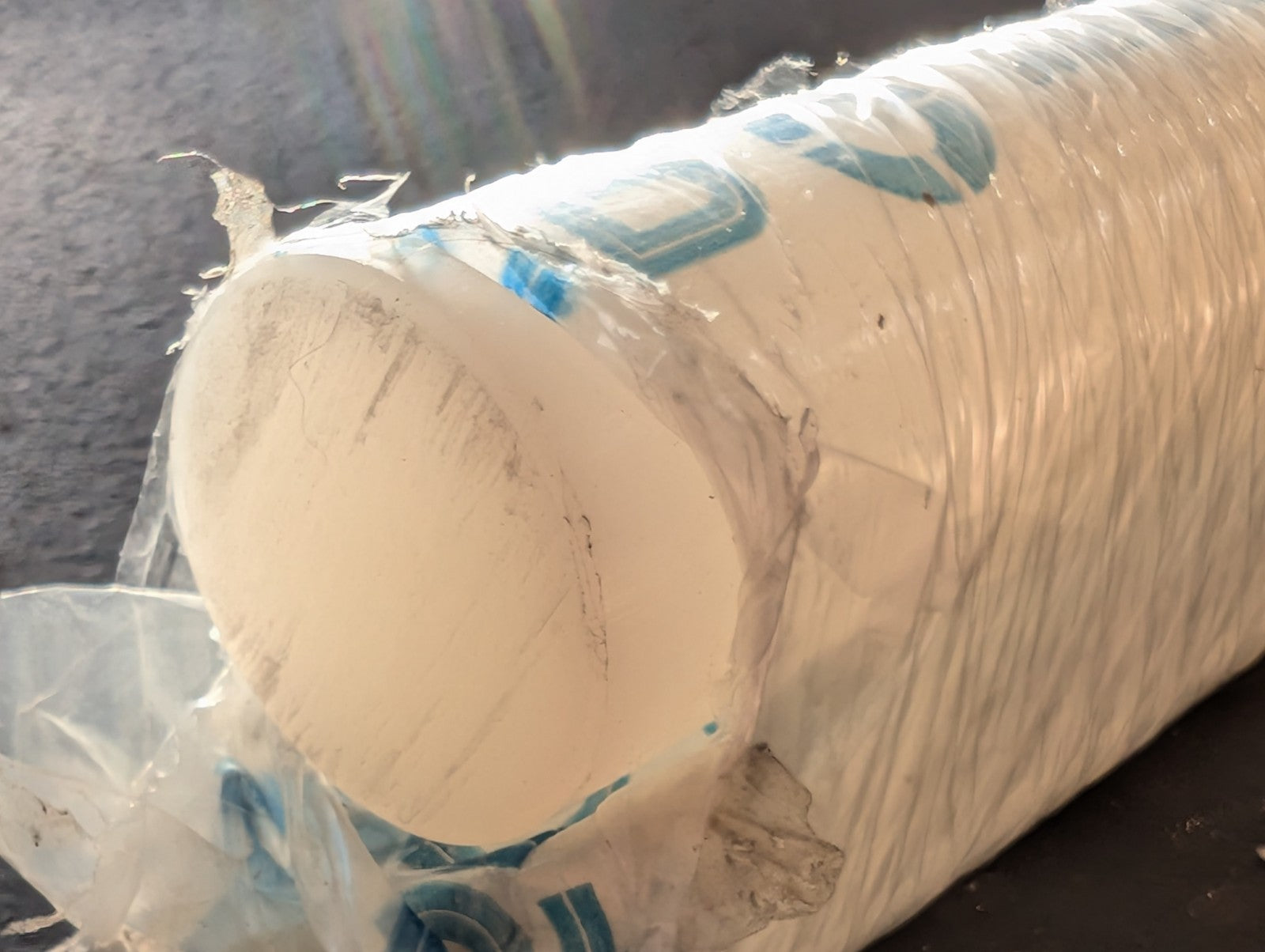 Kynar 740 PVDF Rod Natural 1+1/2" dia. 10ft Total Lot of 3 Pieces