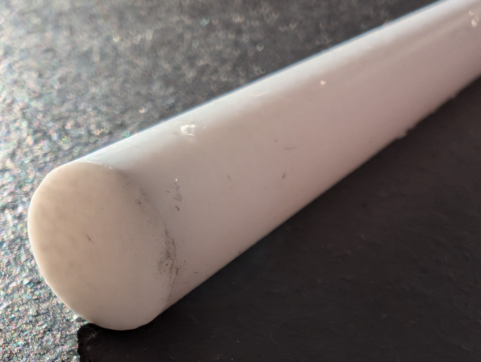 Teflon PTFE Virgin White Rods 5/8" .625" Diameter x 36" Length