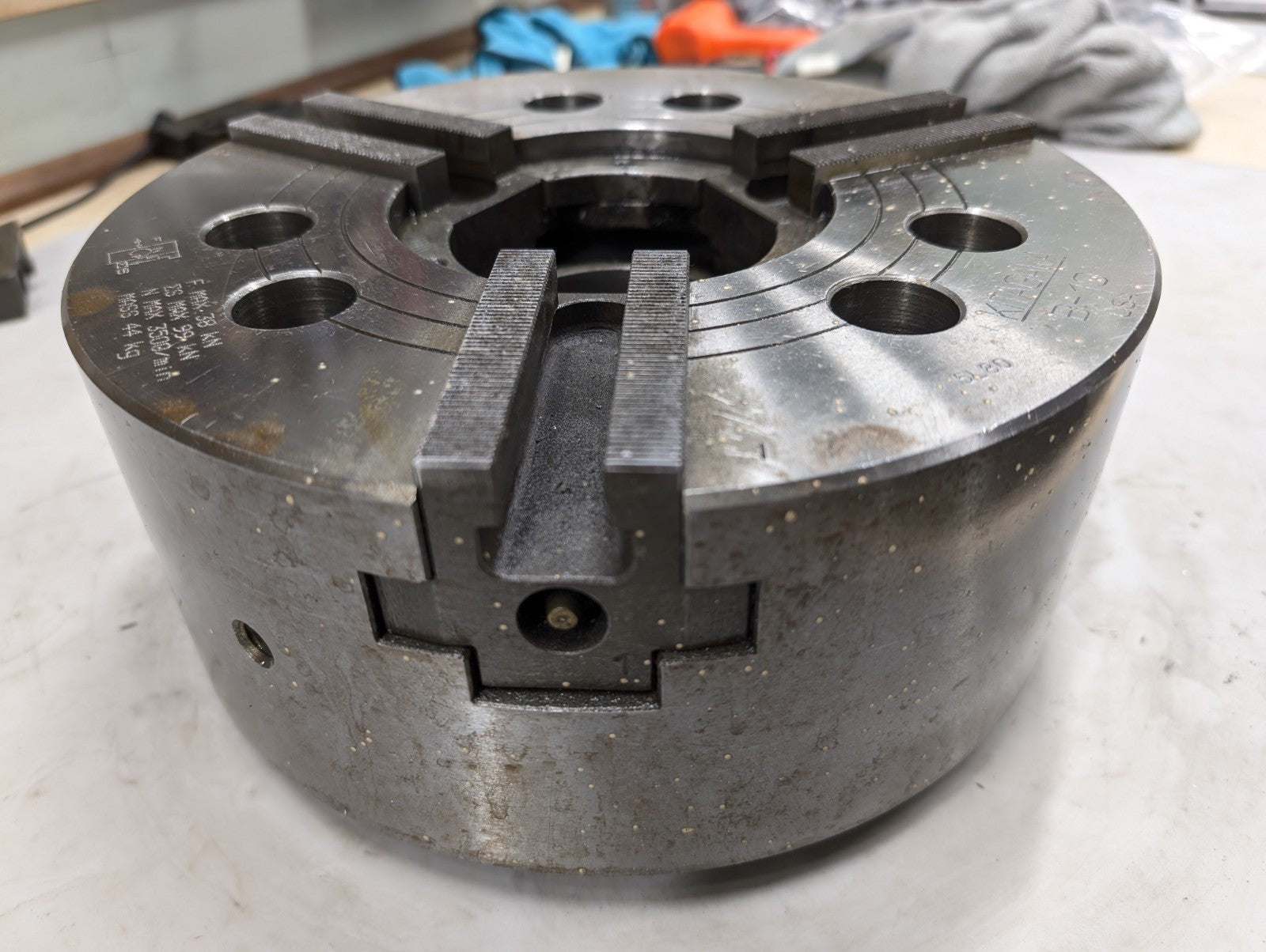 KITAGAWA B-10 CNC LATHE 10" 3 JAW Hydraulic POWER CHUCK Replaced By B-210