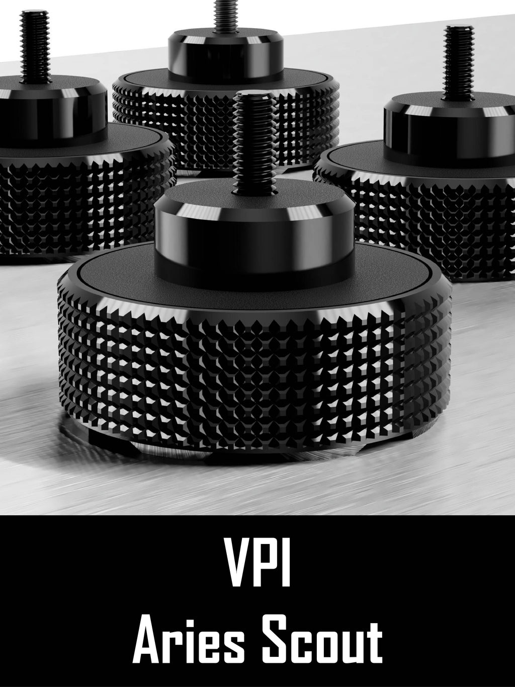 SpinCandy™ Turntable Isolation Feet for VPI Aries Scout Set of 4