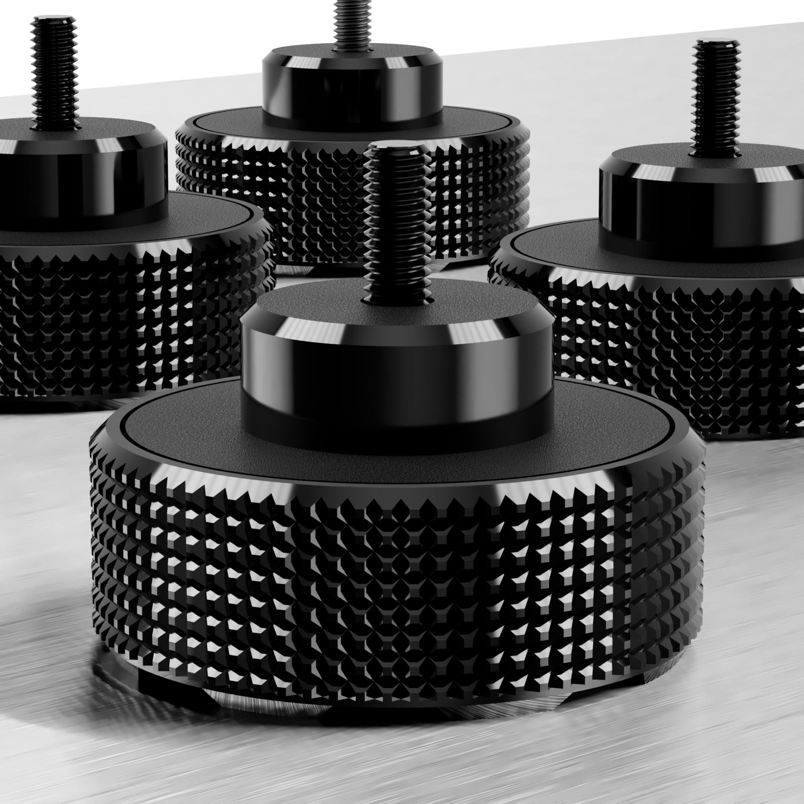 SpinCandy™ DJ Turntable Feet – Anti-Vibration Isolation for Clubs